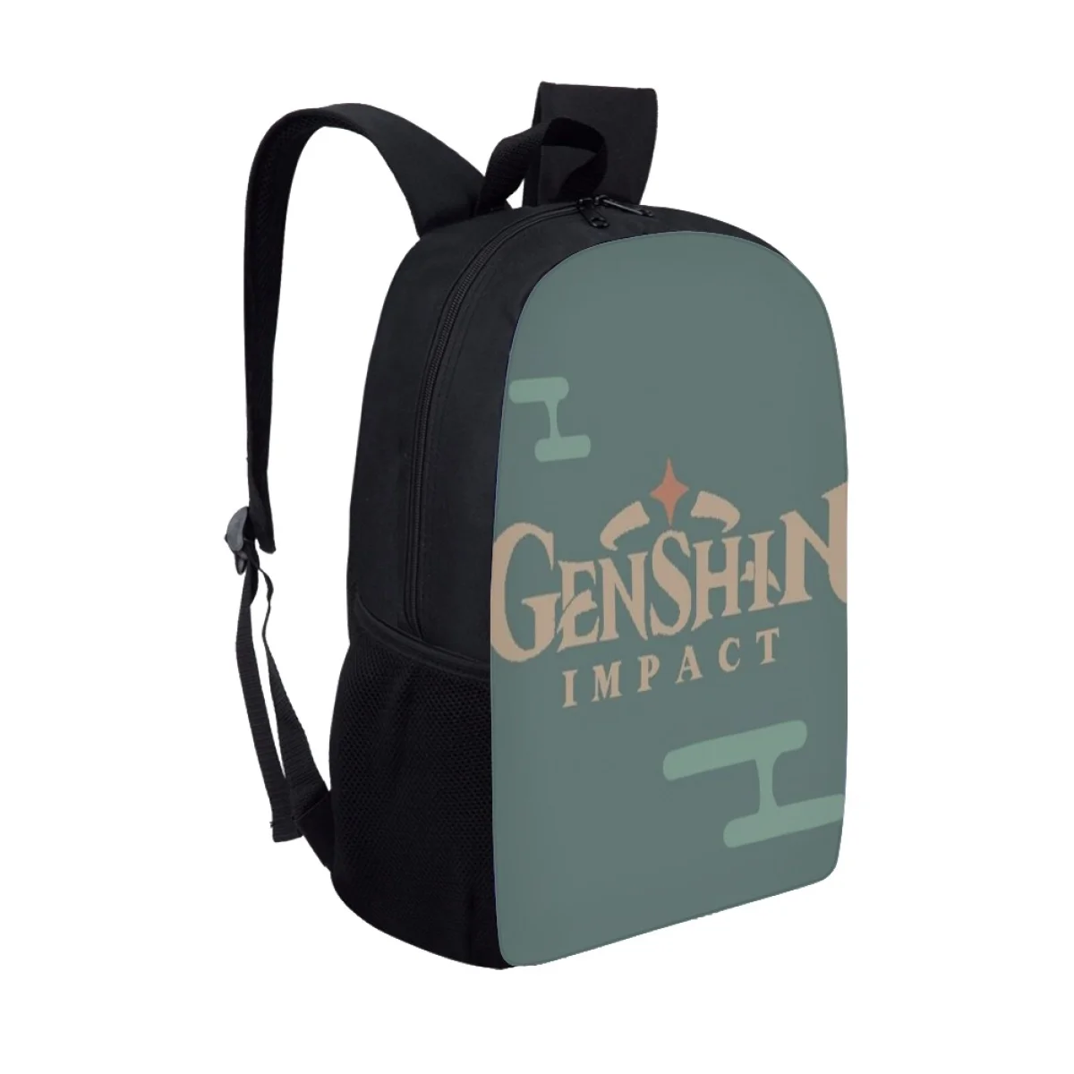 Genshin Shock Детская школьная сумка Рюкзаки для девочек-подростков начальной школы Легкая детская сумка для книг большой емкости Mochila Escolar