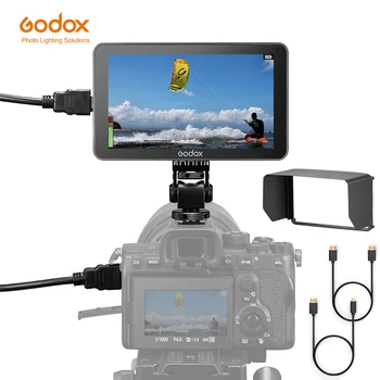 Godox GM6S 4K HDMI Монитор 5,5 Дюймов DSLR 3D LUT Сенсорный Экран IPS FHD 1920x1080 Видео Ультра Яркий Полевой Монитор Камеры