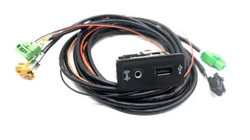 Для Golf 7 MK7 CARPLAY USB AUX CarPlay MDI USB AMI Установите Жгут проводов GGD/5G0 035 222 E/F 5QD 035 726 E/J