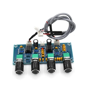 Звуковая панель XH-A901 NE5532 с регулировкой громкости высоких и низких частот, регулятор тембра предварительного усилителя Для звуковой платы усилителя