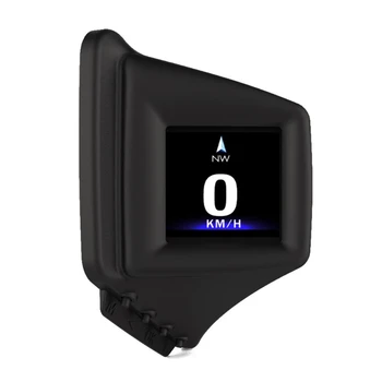 Универсальный автомобильный головной дисплей GPS для умной многофункциональной сигнализации Спидометр Датчик превышения скорости Цифровое предупреждение о превышении скорости