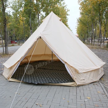 Коврик для пола bell tent высококачественные аксессуары 3 м-7 м half moon для кемпинга на открытом воздухе