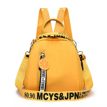 2022 Новая легкая ткань Оксфорд Полиэстер Нейлон холст Pu Многофункциональная женская дорожная сумка Xiaoqing, защищенная от взлома, рюкзак