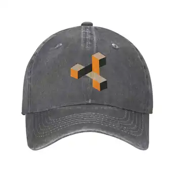 Джинсовая кепка ZenCash (ДЗЕН) с логотипом высшего качества, бейсболка, вязаная шапка