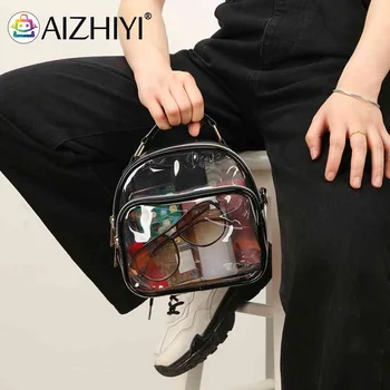 Женская сумка-мессенджер из прозрачного ПВХ, одобренная стадионом, женская прозрачная сумка, прозрачная модная водонепроницаемая повседневная обувь для фестивальных игр