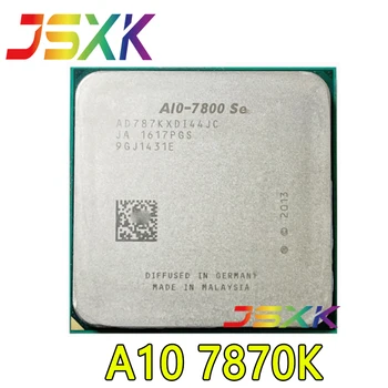 ДЛЯ Usado amd серии A10 a10 7870 k a10 7870 k процессор processador с частотой 3,9 ГГц, четырехъядерный процессор ad787kxdi44jc soquete fm2 +