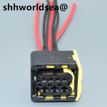 shhworldsea 7pin 1,5 мм/3,5 мм Автоматический пластиковый соединительный штекер 1418480-1 кабель для подключения к электросети незапечатанный штекерный разъем 1-1418480-1