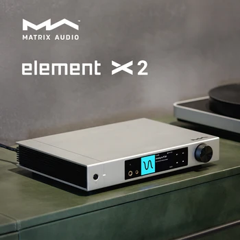 Matrix Element X2 Музыкальный Стример Roon Ready Player ES9038PRO DAC Предусилитель, Полностью Сбалансированный Усилитель Для наушников