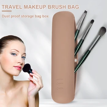 Чехол для хранения кистей для макияжа, многоцелевая сумка для хранения косметических кистей для женщин и девочек