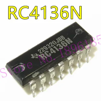 1 шт./лот RC4136N RC4136 XR4136 DIP-14 в наличии