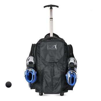 Мужской рюкзак на колесиках, сумка-тележка, сумки на колесах, рюкзак для катания на роликах с колесами, сумка для багажа на колесиках, дорожный багаж