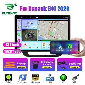 13,1-дюймовый Автомобильный радиоприемник для Renault ENO 2020 Автомобильный DVD GPS Навигация Стерео Carplay 2 Din Центральный Мультимедийный Android Auto