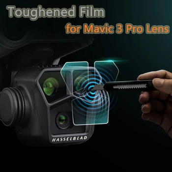 Закаленное стекло для объектива DJI Mavic 3 Pro, закаленная защитная пленка против царапин, HD Взрывозащищенная пленка для аксессуара Mavic 3 Pro