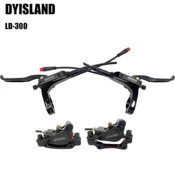 DYISLAND LD300 2-поршневой гидравлический дисковый тормоз Минерально-масляный тормоз для горных велосипедов Аксессуары для электрических скутеров