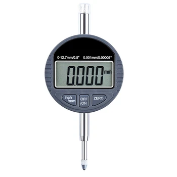 Шкала контрольного индикатора Точность-Метрическая/дюймовая 0-12.7 мм 0,001 мм Измерительный инструмент