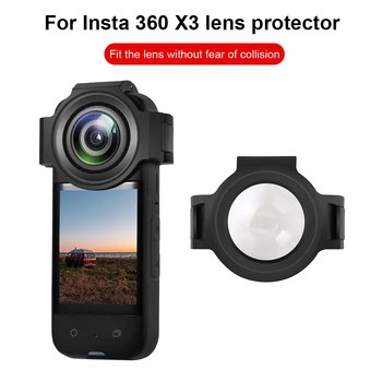 Защитная пленка для объектива экшн-камеры Insta 360 One X3 из закаленного стекла 9H, защитная крышка для объектива Insta 360 One X3, аксессуары