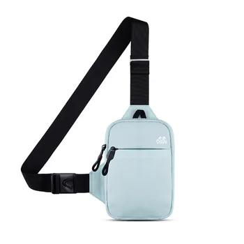 Повседневная Мужская сумка через плечо, нейлоновая водонепроницаемая спортивная сумка для бега на открытом воздухе, поясная сумка для велоспорта, большая вместительная дорожная сумка для телефона, сумка