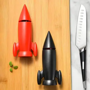 Режущий точильный камень Полезная Простая в использовании точилка для ножниц 3D Rocket Ручной точильный камень Кухонный гаджет