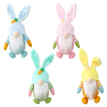 Пасхальный Кролик, Гном ручной работы, шведский Кролик Tomte, Плюшевая игрушка, Подвесная Безликая Кукла M68E