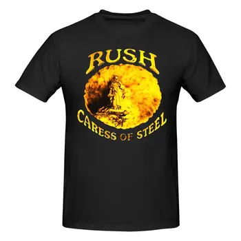 Новая мужская футболка рок-группы Nwt Rush Caress Of Stee, размер сзади L