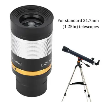 Профессиональная фотостудия с 8-24-мм зумом, окуляр, оптический телескоп, линза для наблюдения за звездами, астрономический телескоп, охота