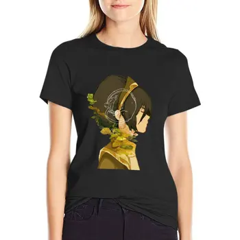 Футболка Toph Beifong с животным принтом для девочек, графическая футболка, винтажная футболка, Топ для женщин