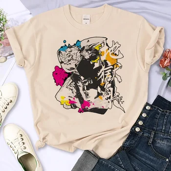 Адский рай, Джигоку Раку, топ, женская уличная футболка, графическая одежда для девочек