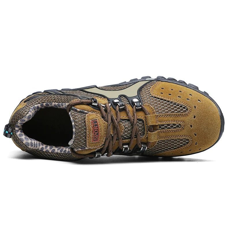 Большой размер 38-46, Мужская походная обувь, Дышащая Уличная треккинговая обувь, кроссовки, Мужская обувь для альпинизма, zapatillas hombre
