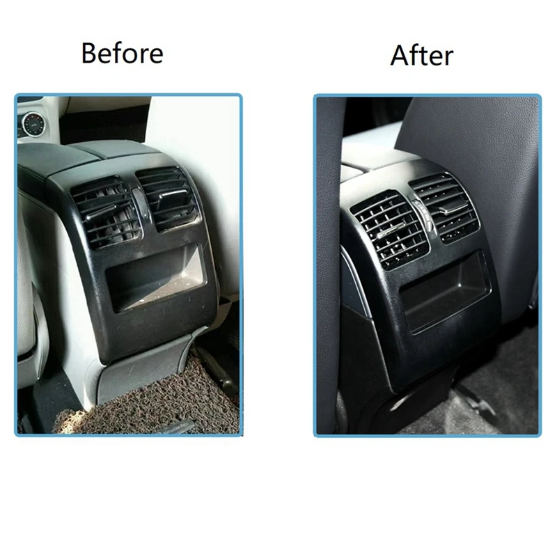 Выпускная панель вентиляционной решетки кондиционера на задней консоли для Mercedes Benz X204 GLK 200 220 300 350 2008-2015