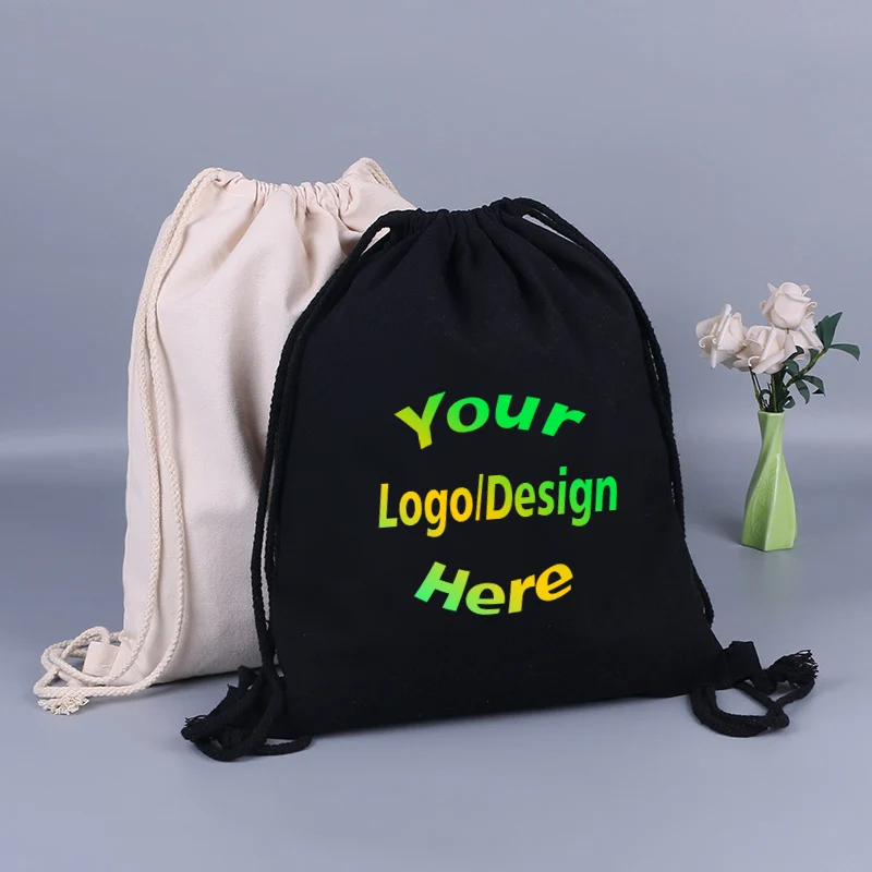 Дизайн рюкзака на шнурке, изготовленная на заказ сумка с логотипом, мужская и женская спортивная сумка для спортзала, инструмент, дорожный подарок, печать логотипа, Дропшиппинг