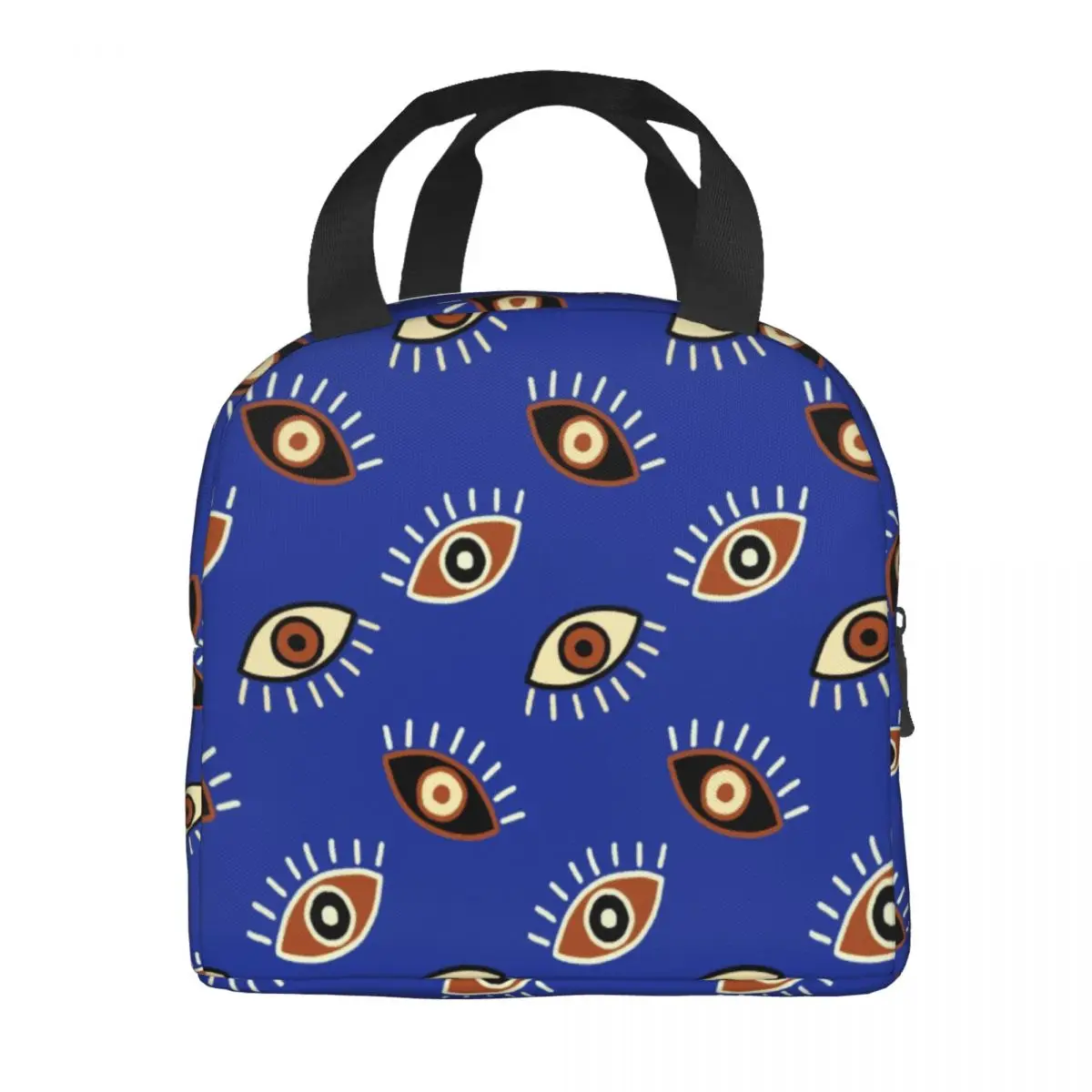 Изолированная сумка для ланча с рисунком сглаза для женщин, Сменный Мистический глаз, Духовный термоохладитель, сумка для ланча, Офисная работа, школа