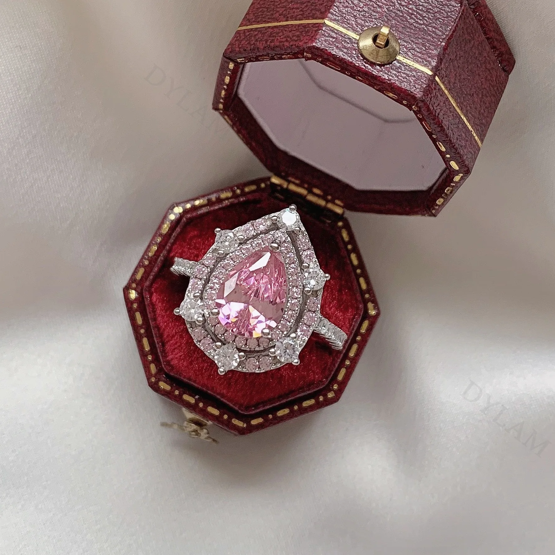 Модное Ювелирное кольцо-шарм из стерлингового Серебра 925 пробы для женщин, Обручение, Свадьба, Подарок на День Рождения Оптом